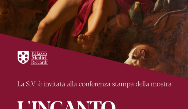 Locandina Mostra L'Incanto di Orfeo. Nell'arte di ogni tempo. Da Tiziano al contemporaneo