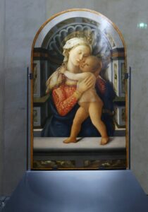 La tavola Madonna con bambino di Filippo Lippi al Palazzo Medici