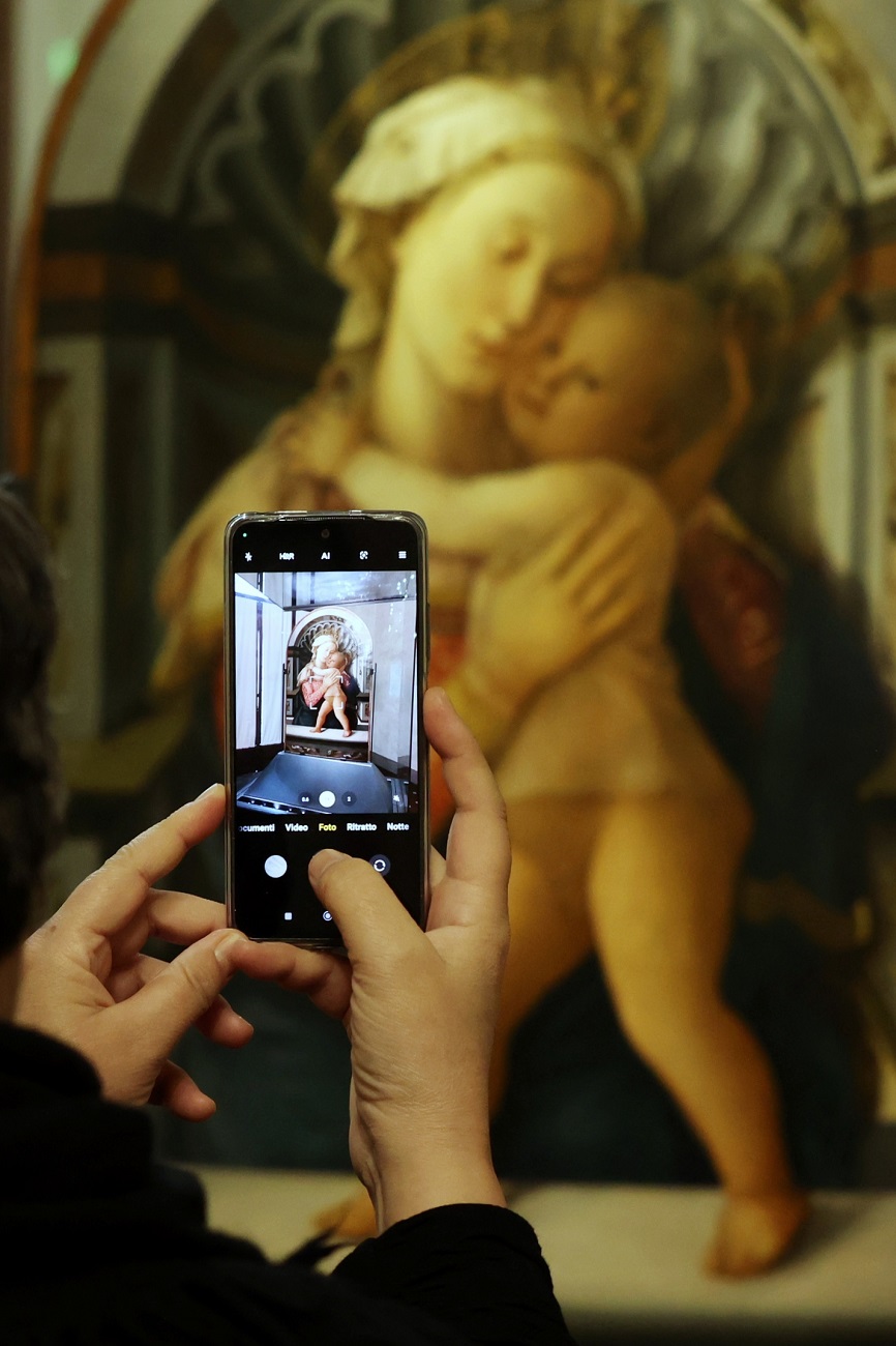 Madonna con bambino di Filippo Lippi al Palazzo Medici