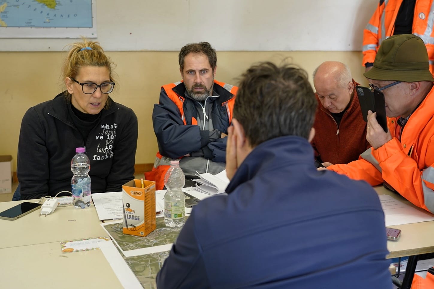 Maltempo. Sopralluogo di Dario Nardella a Cerreto Guidi e Fucecchio