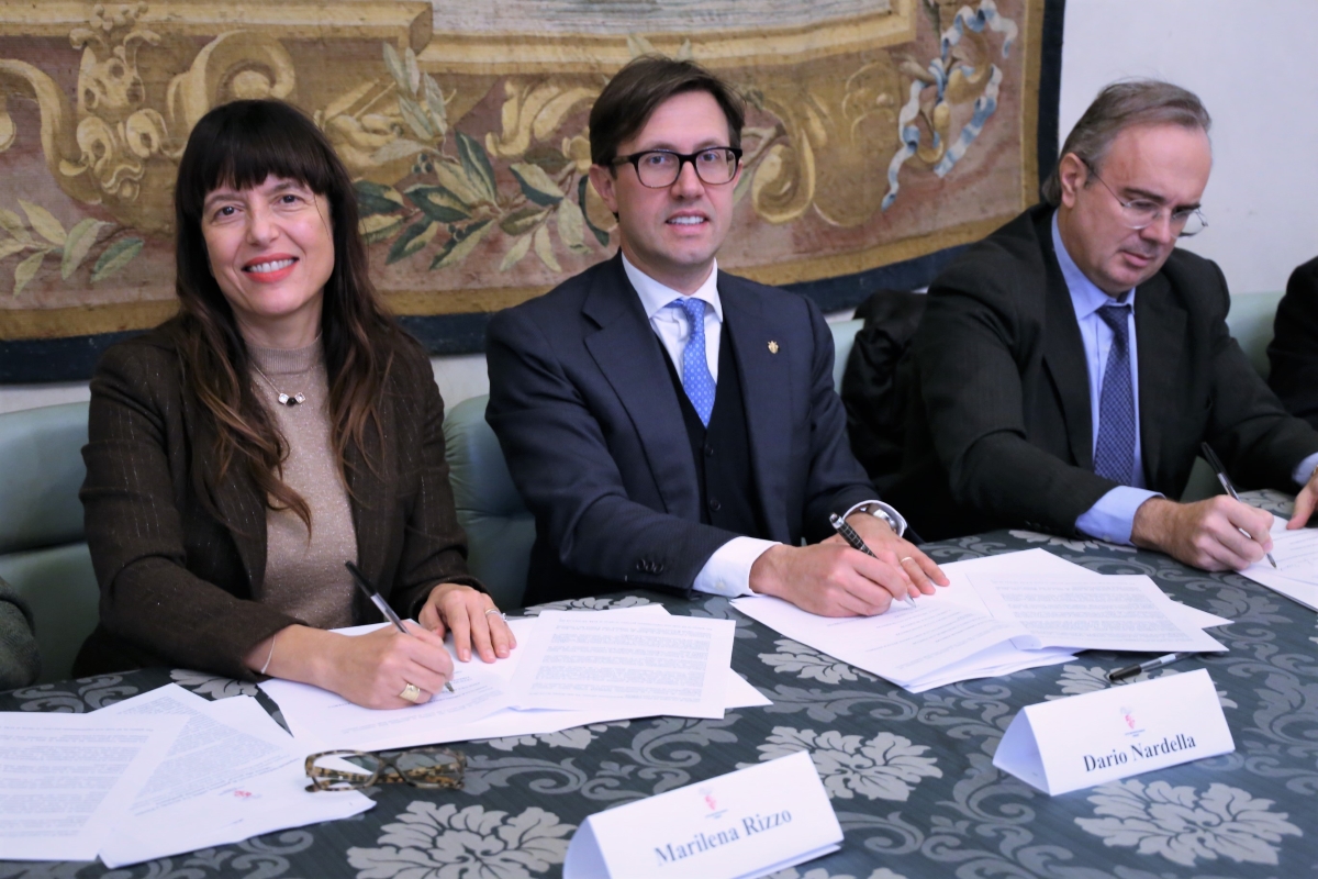 Marilena Rizzo, Dario Nardella e Luca Tescaroli