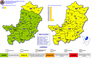 Meteo di sabato 2 aprile 2022 in Metrocittà Firenze