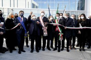 La visita del Ministro Patrizio Bianchi alla nuova sede dell'istituto Enriques Agnoletti