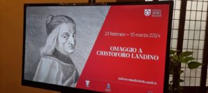Omaggio a Cristoforo Landino (foto Domenico Costanzo - Ufficio Stampa)