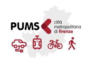 PUMS - Il logo del Piano urbano di mobilità sostenibile