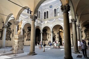 Palazzo Medici Riccardi, cortile di Michelozzo