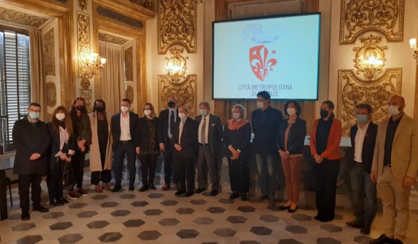 Palazzo Medici Riccardi - Amministratori alla firma del Patto per la legalità