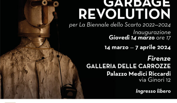 locandina mostra The garbage Revolution 14 marzo 7 aprile 2024