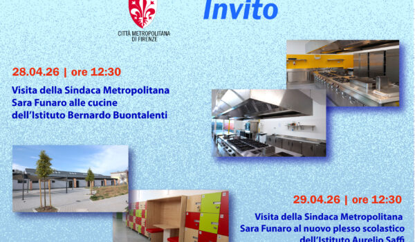 Scuole, visite della Sindaca Sara Funaro agli istituti Buontalenti e Saffi