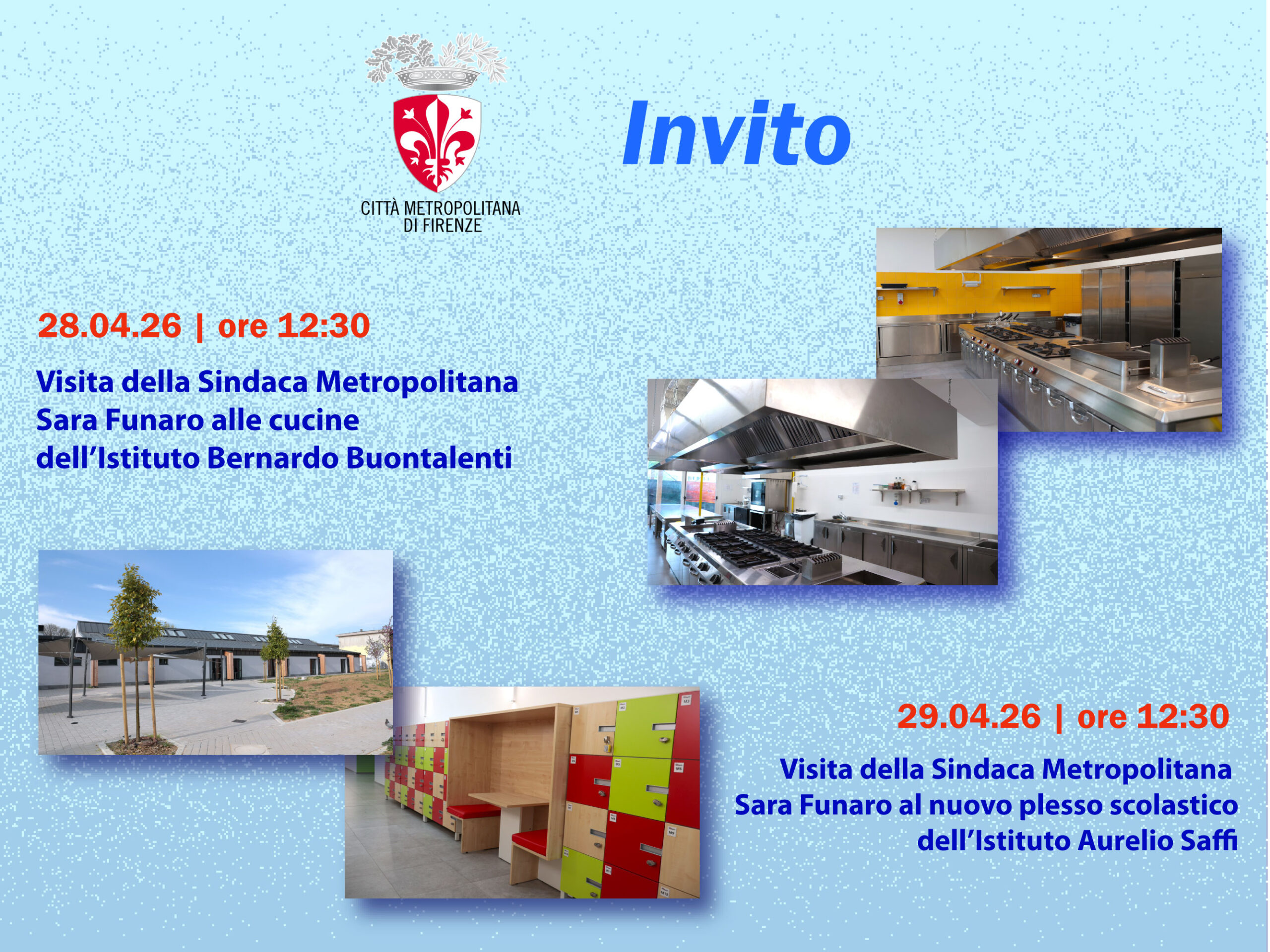 Scuole, visite della Sindaca Sara Funaro agli istituti Buontalenti e Saffi