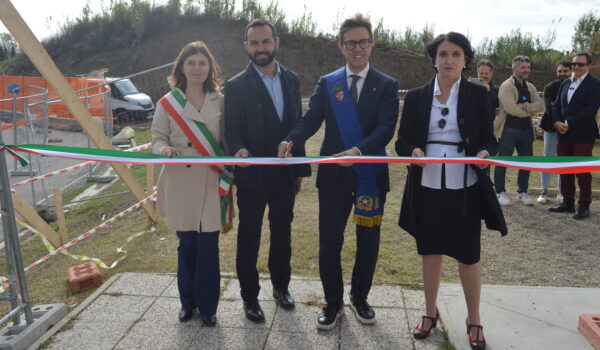 Un momento dell'inaugurazione