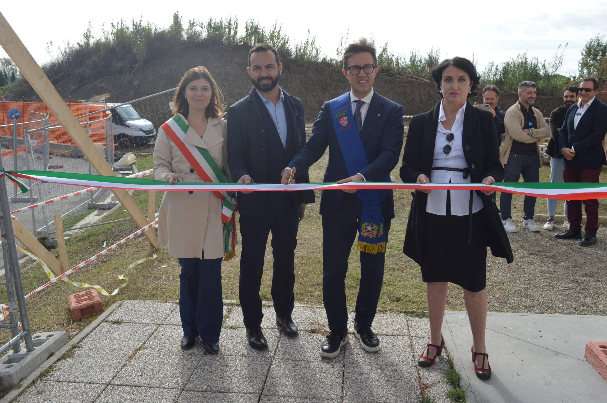 Un momento dell'inaugurazione