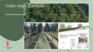 Viale degli Zampilli - Tavola fotoinserimenti