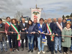 Inaugurazione della Variante di San Vincenzo a Torri