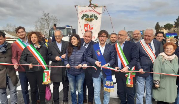 Inaugurazione della Variante di San Vincenzo a Torri