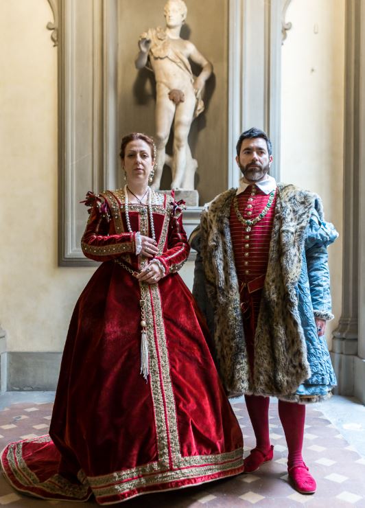 a Palazzo Medici Riccardi si celebrano le nozze di Cosimo I de’ Medici ed Eleonora di Toledo