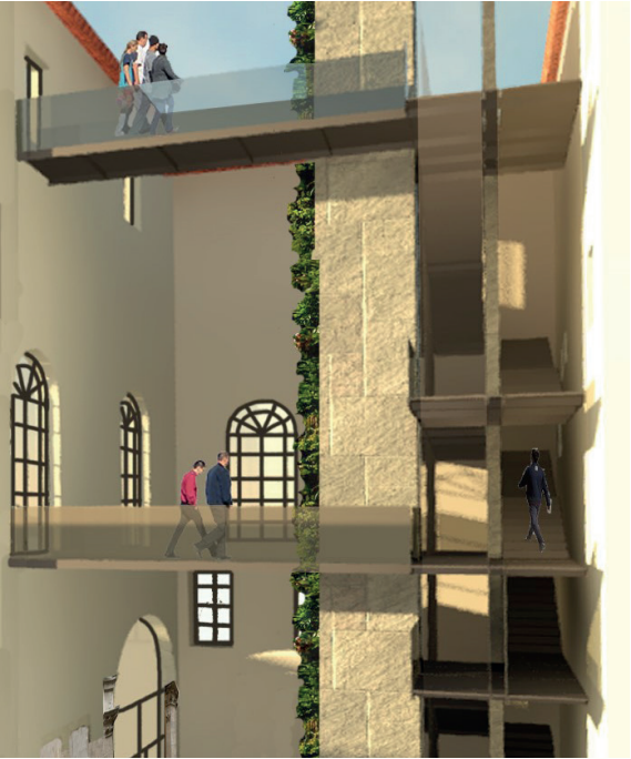Rendering Scala Antincendio