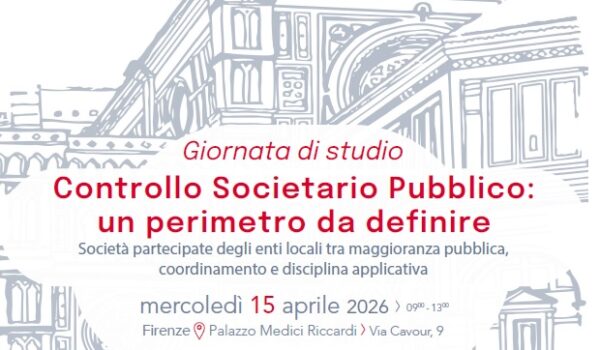 locandina con titolo incontro, sullo sfondo contorno di duomo e battistero di Firenze