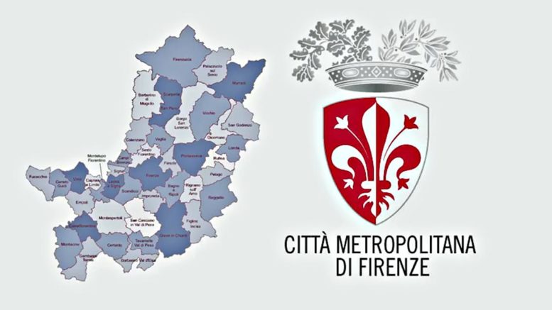 Territorio e stemma città metropolitana