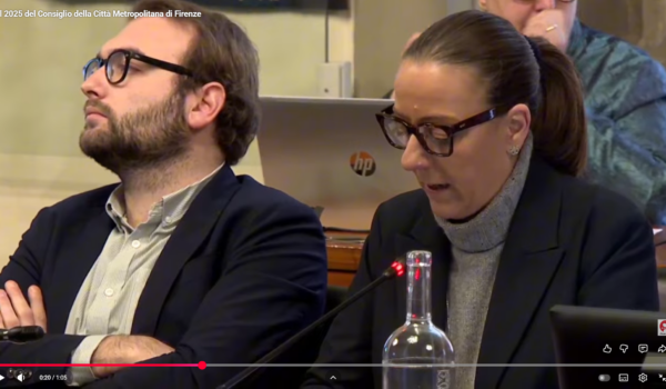 Sindaca e Vice sindaco della Città Metropolitana di Firenze