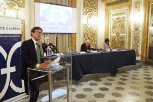 sindaco Dario Nardella - De Gasperi e l'Europa