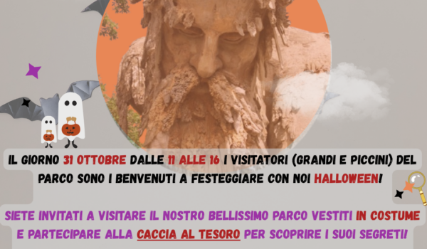locandina halloween al parco mediceo di pratolino
