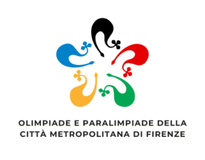 Logo V Olimpiade e Paralimpiade della Città Metropolitana di Firenze 2026