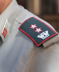 dettaglio mostrine polizia metropolitana