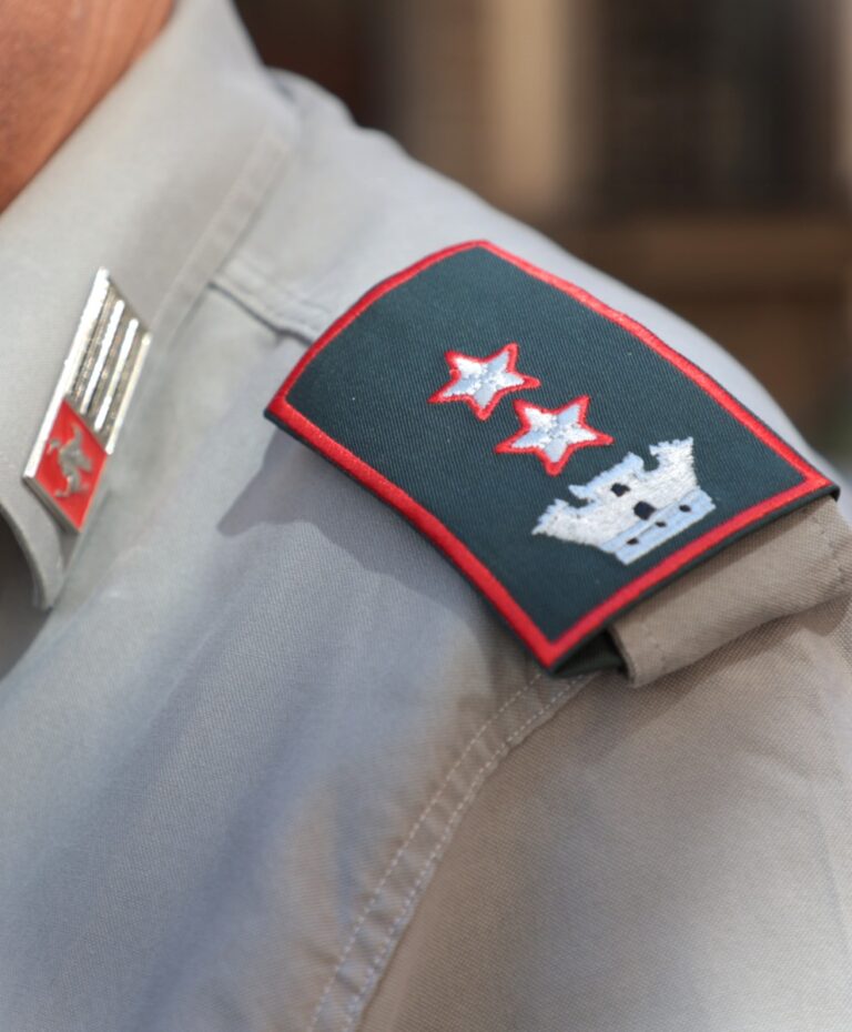 dettaglio mostrine polizia metropolitana