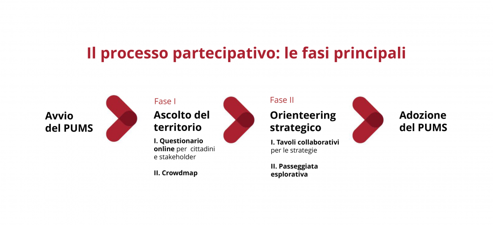 schema processo partecipativo fasi principali